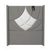Microfibra Gris Oscuro