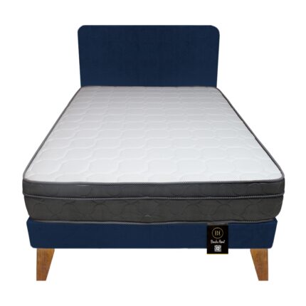 Dormitorio Turin Slim + Cabecera Ajustable + Almohadas