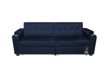 Sofa Cama Madison con Portavaso y almacenamiento