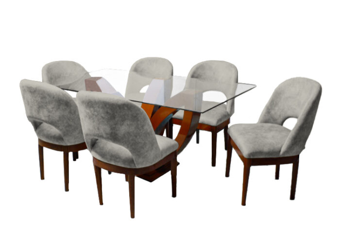 Mesa isometrica gris claro